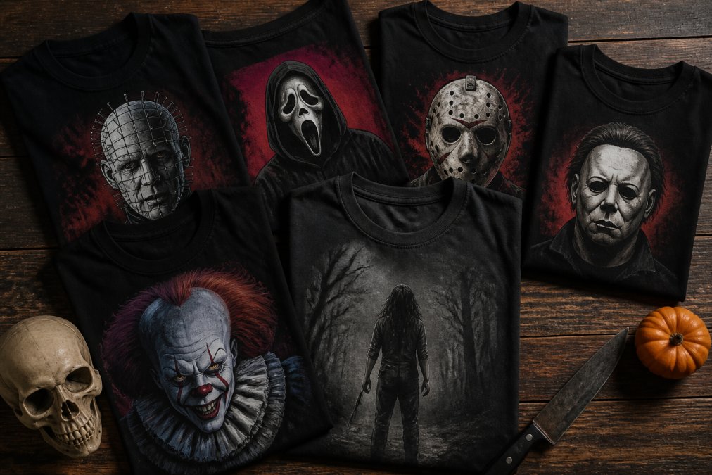 Best Horror Graphic Tees for Adults in 2026