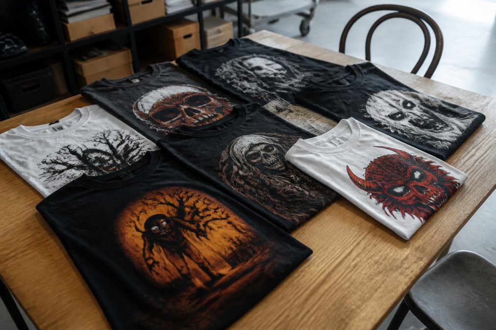 Horror Graphic Tees: Alternatives to Lalue Design