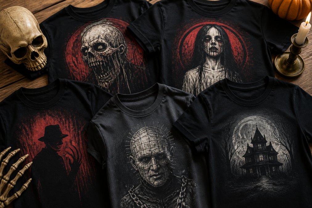 Unique Graphic Tees for Horror Lovers: 2026 Guide