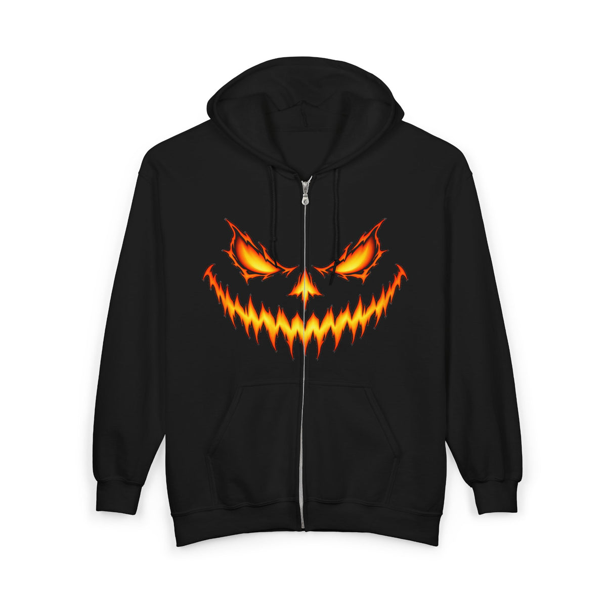 Jack-O-Lantern Full Zip Hooded Sweatshirt