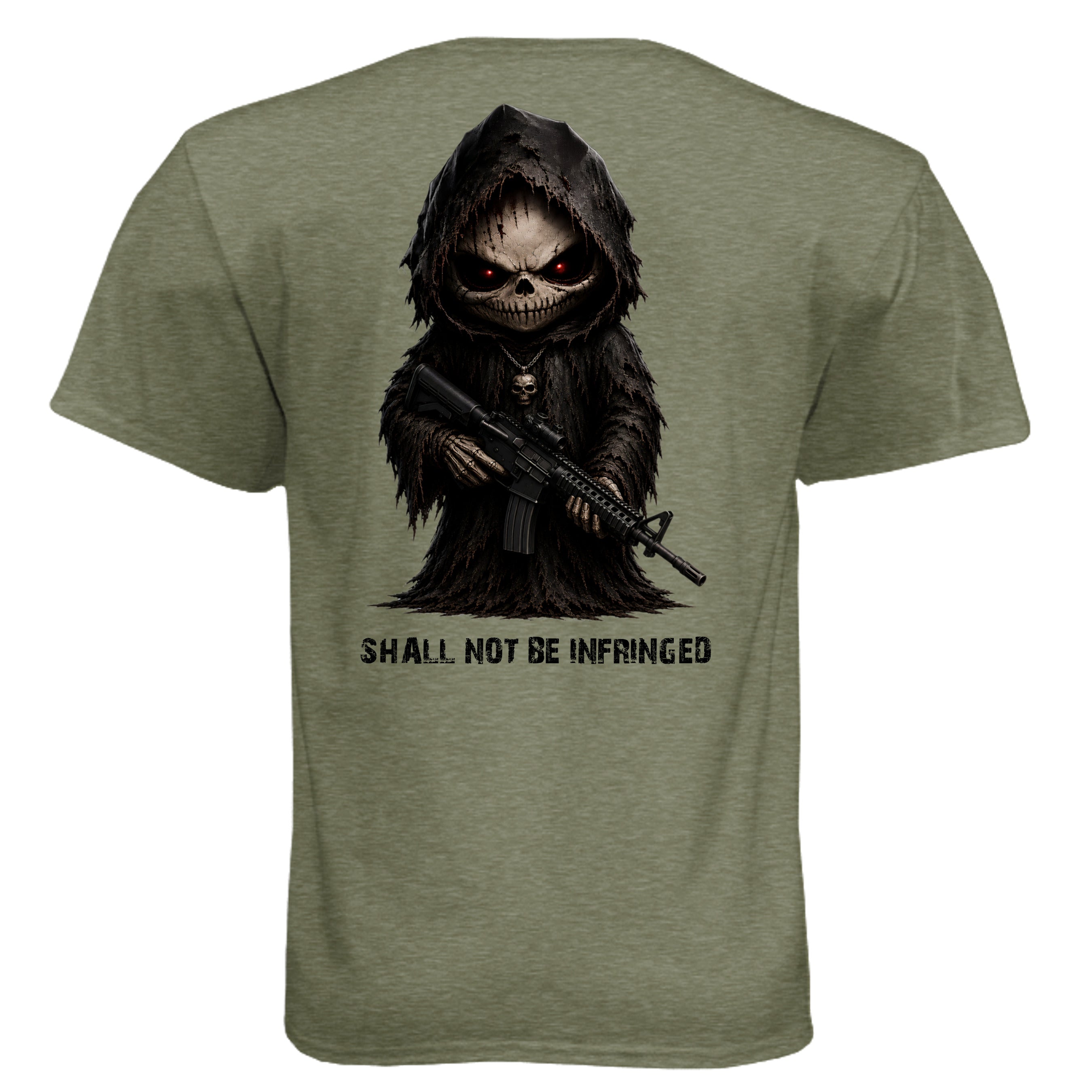 MILITARY GREEN - 6010 - BACK